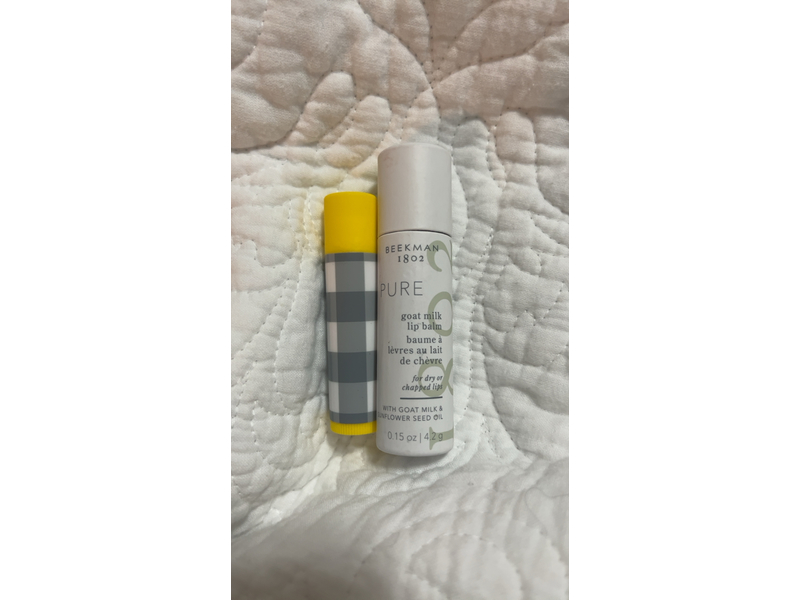 Beekman 1802 Pure Goat Milk Lip Balm, 0.15 oz