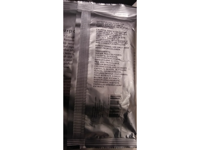 Nu-Pore Make-Up Remover, Cucumber, 24 Wipes