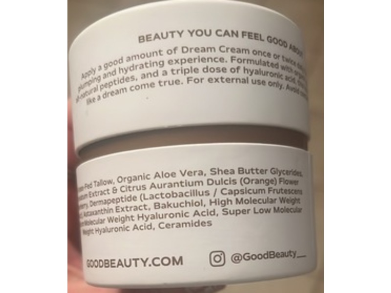 Good Beauty Dream Cream. 1.7 fl oz