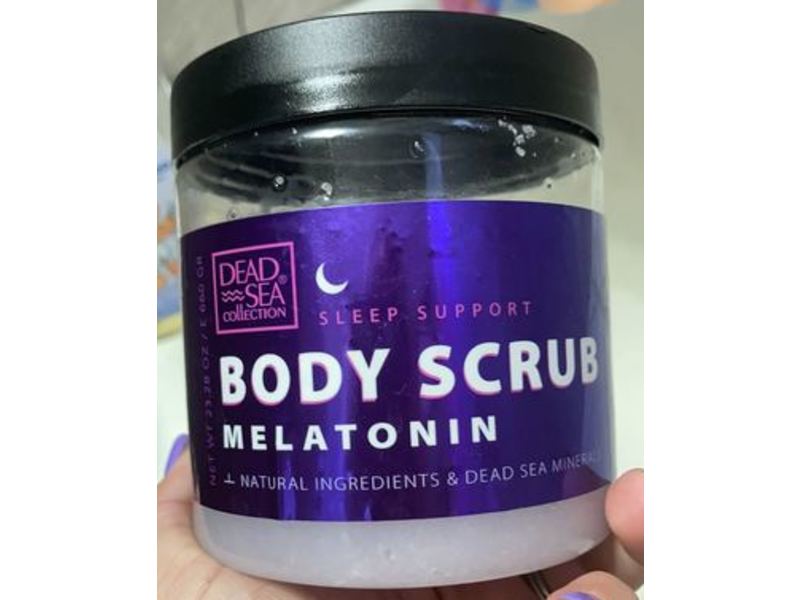 Dead Sea Collection Body Scrub Melatonin, Sleep Support