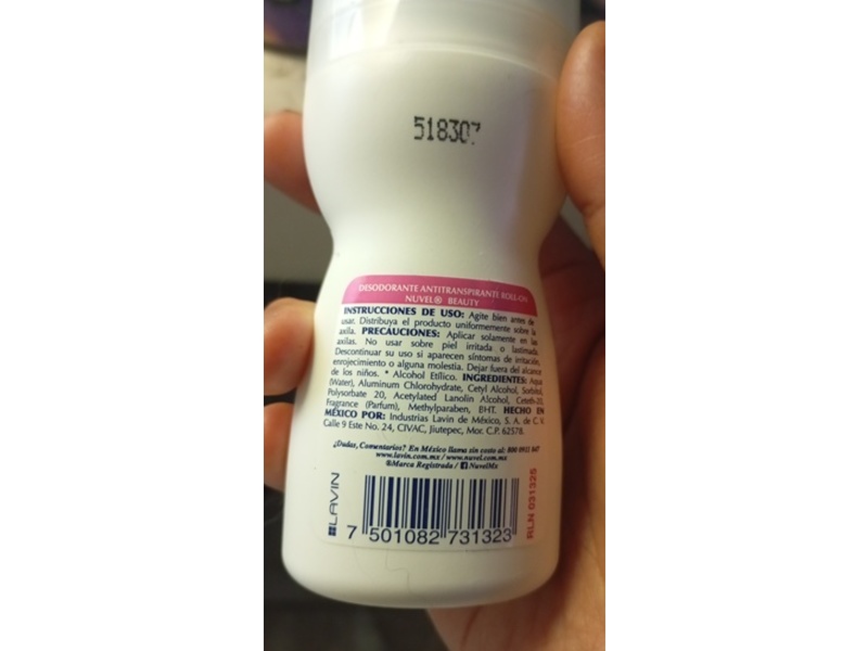 Nuvel Antiperspirant Deodorant, 55 mL