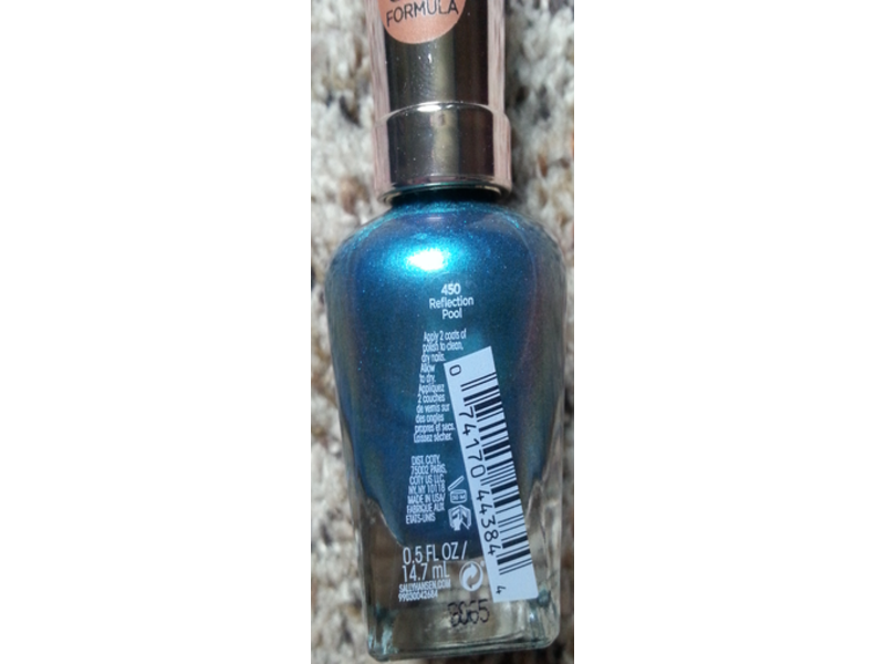 Sally Hansen Color Therapy Nail Polish, Reflection Pool, 0.5 fl oz/14.7 mL
