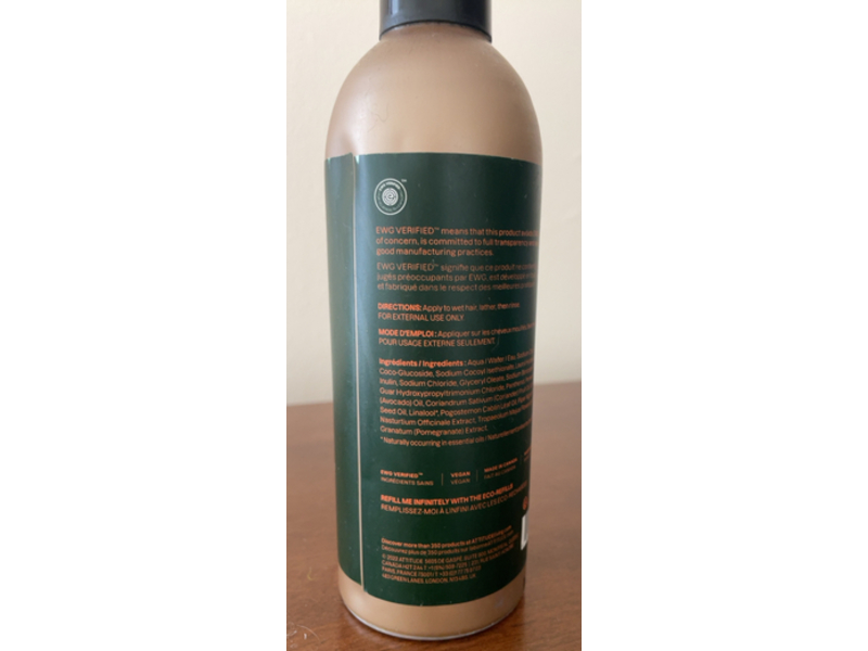 Attitude Super Leaves Colorlast Shampoo, Patchouli & Black Pepper, 16 fl oz/473 mL
