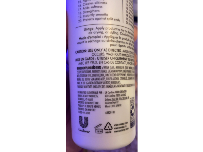 Nexxus Humectress 20-In-1 Perfector Leave In Spray, 9 fl oz/266 mL