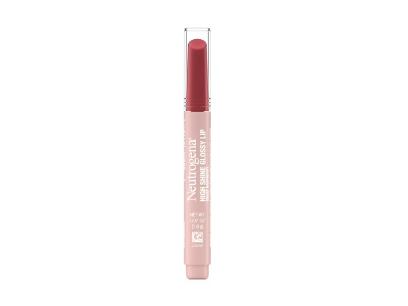 Neutrogena High Shine Glossy, Sweet Raspberry, 0.07 fl oz/1.9 g