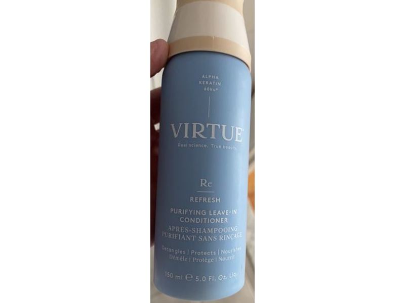 Virtue Purifying Leave-In Conditioner, Refresh, 5.0 fl oz/150 mL