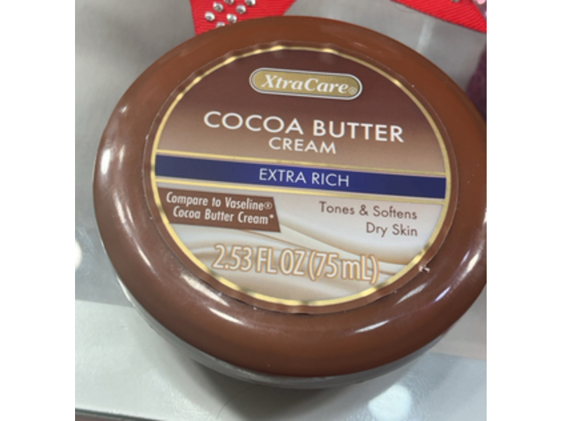 XtraCare Extra Rich Cream, Cocoa Butter, 2.53 fl oz/75 mL, Pack Of 2