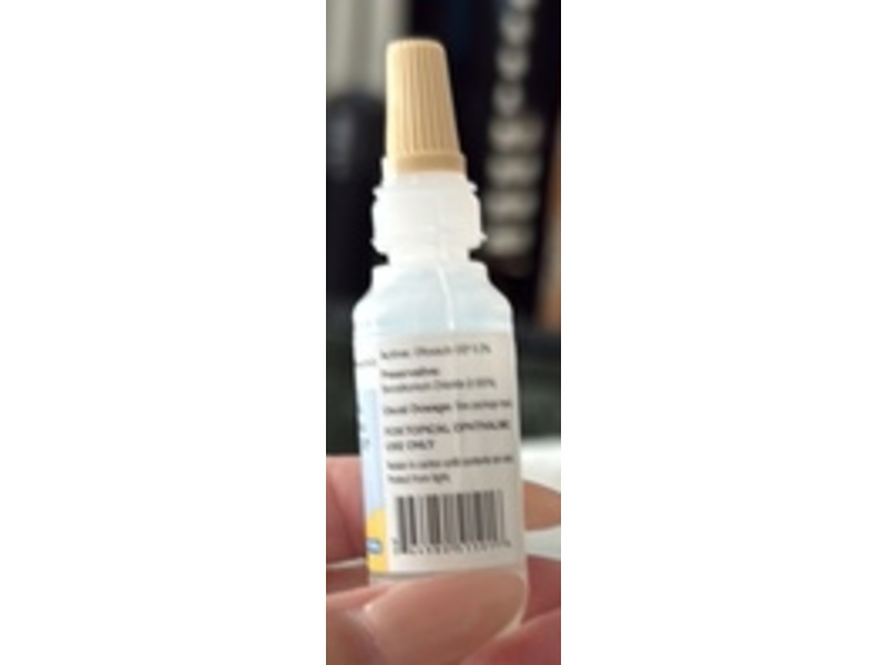 Ofloxacin Ophthalmic Solution 0.3%, 10 mL, Rising (Rx)