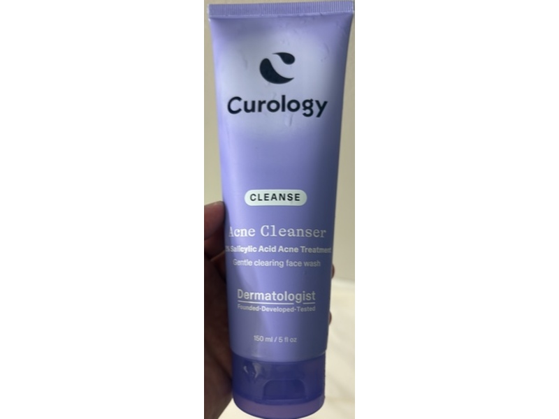 Curology Cleanse Acne Cleanser, 2% Salicylic Acid, 5 fl oz/150 mL