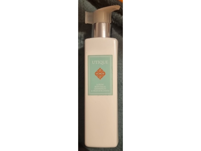 Utique Luxury Body Balm, Grapefruit & Orange Blossom, 6.8 fl oz/200 mL
