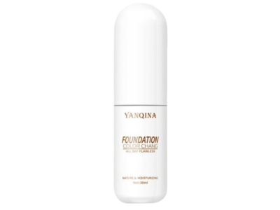 Yanqina Color Change foundation, Nature & Moisturizing, 30 mL
