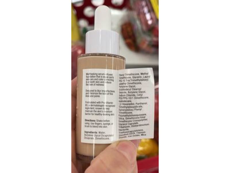 Neutrogena Sensitive Skin Serum Foundation, Light 01, 1 oz/28 g