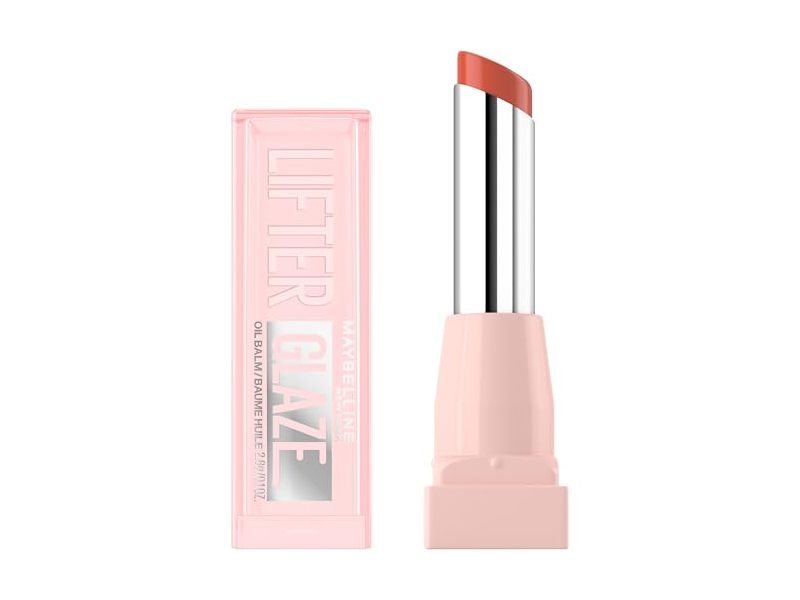 Maybelline New York Lifter Glaze Hydrating Lip Oil Balm, Caramel Glow, 0.1 oz/2.8 g
