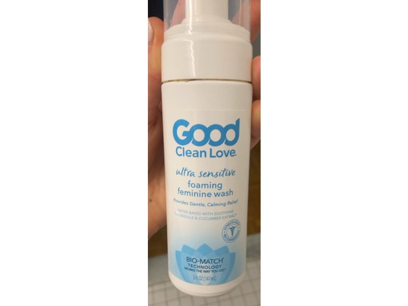 Good Clean Love Foaming Feminine Wash, Ultra Sensitive, 5 fl oz/147 mL