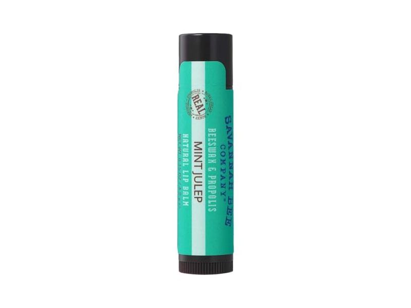 Savannah Bee Company Lip Balm, Mint Julep, 0.15 oz/4.2 g