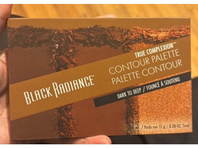 Black Radiance True Complexion Contour Palette, Dark To Deep, 0.38 oz/11 g