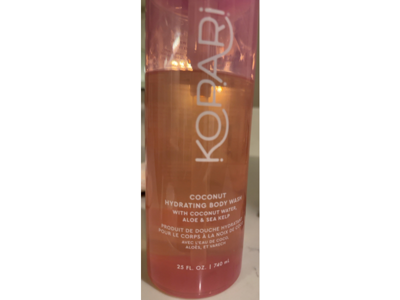 Kopari Jumbo Coconut Hydrating Body Wash, Aloe & Sea Kelp, 25 fl oz/740 mL
