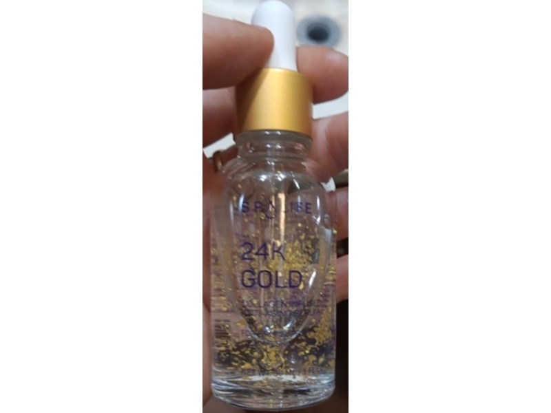 Spalife Collagen Infused Anti-Aging Serum, 24k Gold, 1 fl oz/30 mL