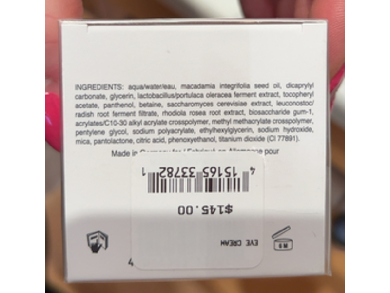 Dr. Barbara Sturm Molecular Cosmetics Eye Cream, 0.51 fl oz/15 mL