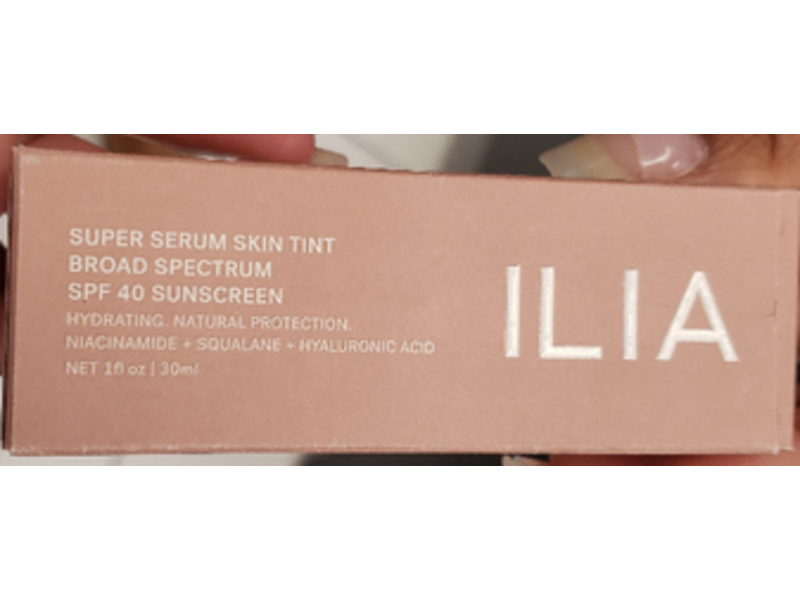 ILIA Super Serum Skin Tint, Ramla Bay ST 12.5, SPF 40, 1 fl oz/30 mL
