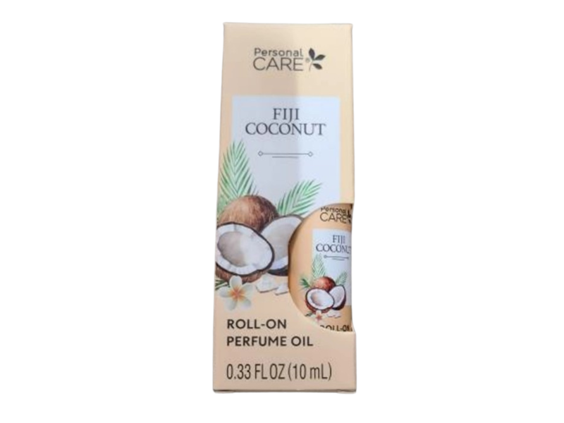 Personal Care Fiji Coconut Roll-On Perfume Oil, 0.33 fl oz/10 mL