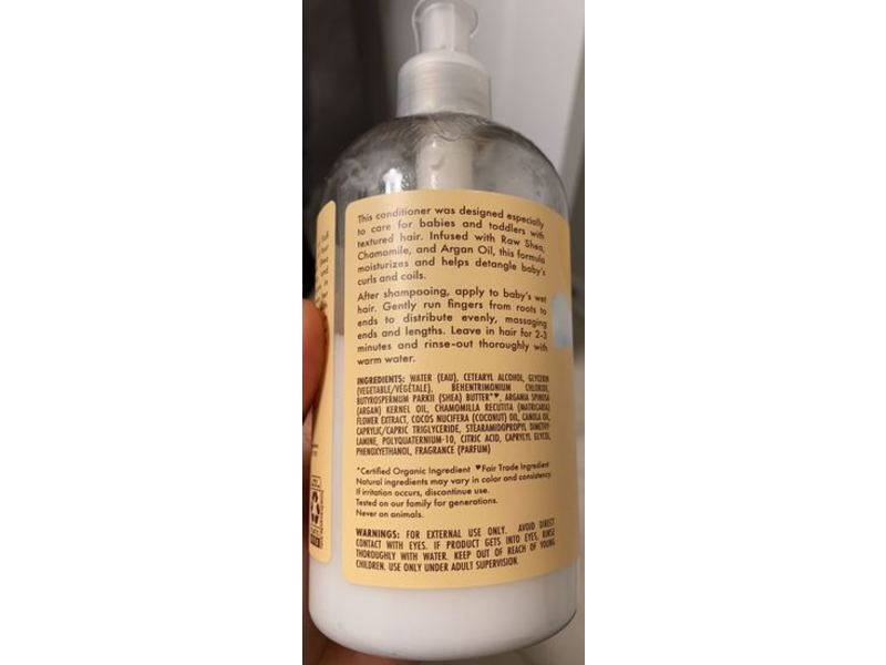 Shea Moisture Baby Conditioner, 13 fl oz/384 mL
