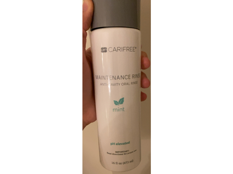 Carifree Maintenance Anti-Cavity Oral Rinse, Mint, 16 fl oz/473 mL