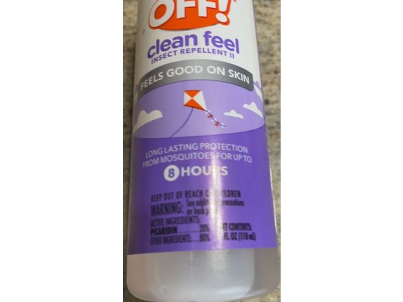 OFF! Clean Feel Insect Repellent II Spritz, 4 fl oz/114 mL