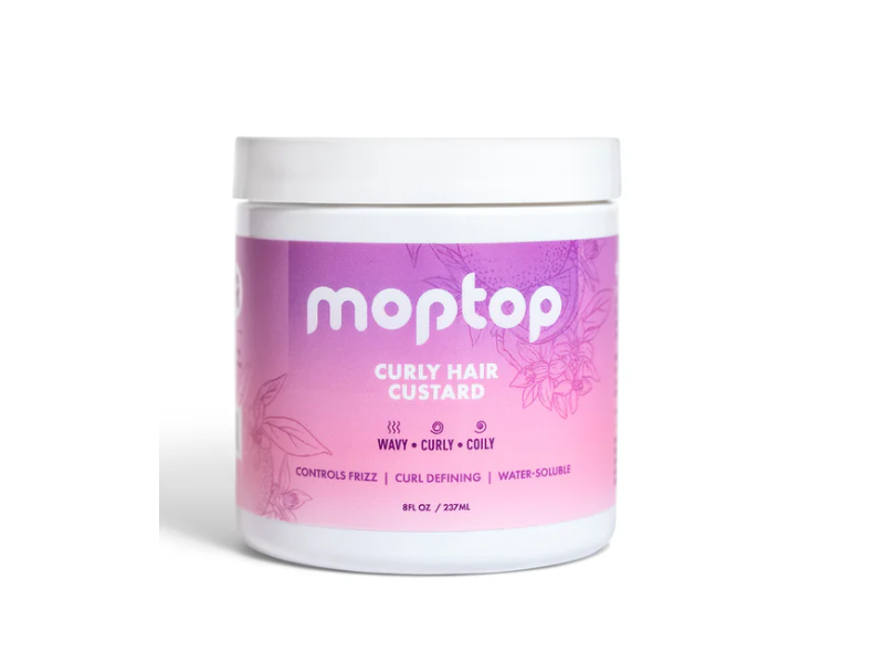MopTop Curly Hair Custard, 8 fl oz/237 mL