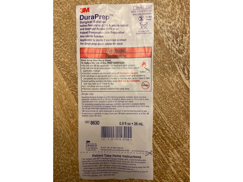 DuraPrep Surgical Solution, 1 applicator
