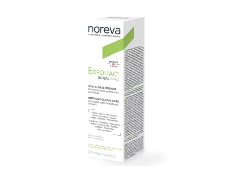 Noreva Exfoliac Global X-Pro, 1 fl oz/30 mL