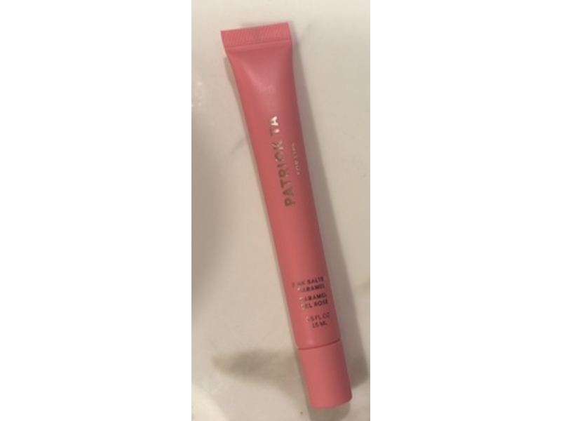 Patrick Ta Major Moisture Smoothing Lip Balm, Pink Salted Caramel, 0.5 fl oz/15 mL