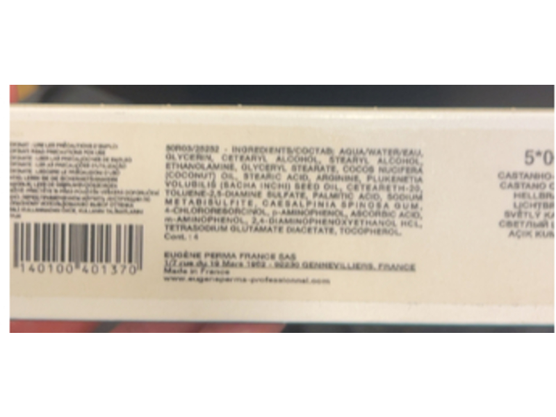 Eugene Perma Carmen Rituel Coloring Cream, 5.00, 2.03 fl oz/60 mL