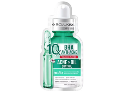 Rojukiss BHA Anti-Acne Treatment Mask, 1 Count