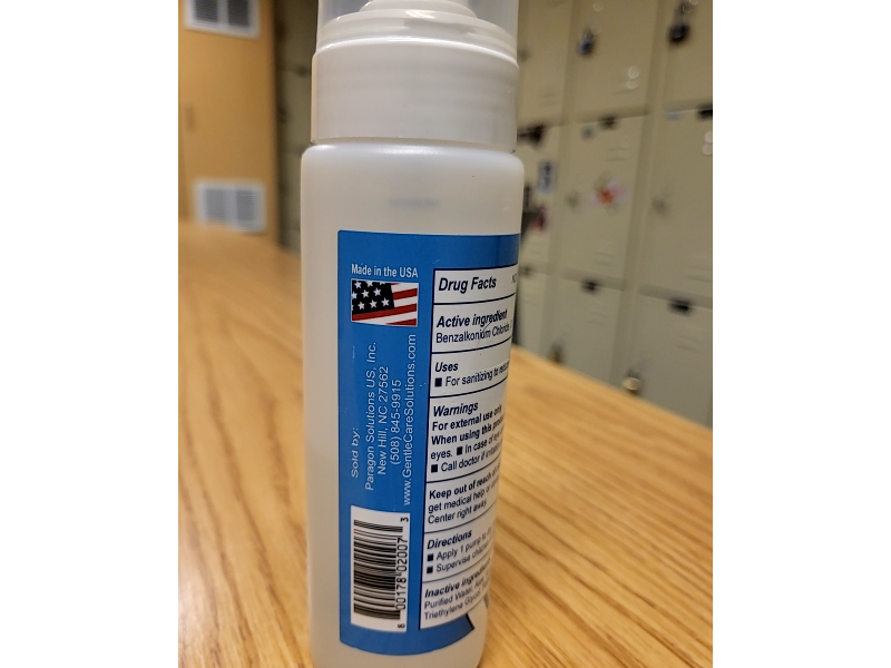 Gentle Care Solutions Foaming Hand & Skin Sanitizer, 7.5 fl oz/220 mL