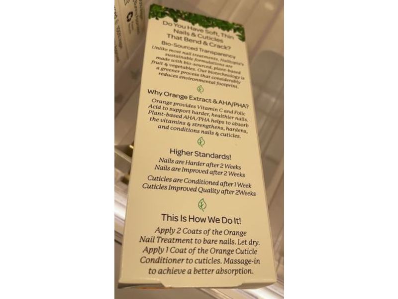 Nailtopia Nails Are Firm Kit, Orange, 0.17 fl oz/5 mL