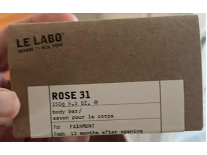 Le Labo Bar Soap, Rose 31, 5.2 oz/150 g