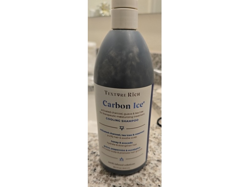Texture Rich Carbon Ice Cooling Shampoo, 28.5 fl oz/843 mL