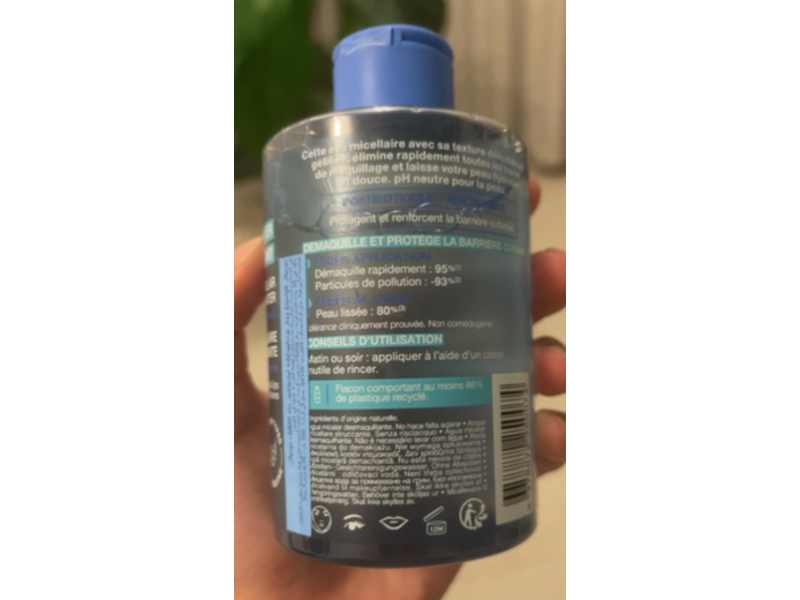 Sephora Micellar Cleansing Water, Postbiotics + Niacinamide, 6.76 fl oz/200 mL