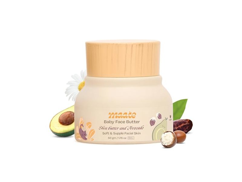 Maate Baby Face Butter, Shea Butter, Avocado, 1.76 oz/50 g