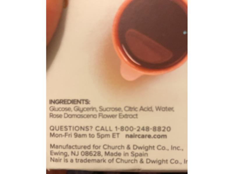 Nair Spa Sugar Wax Hair Remover, 11.8 fl oz/350 mL, 14 Counts