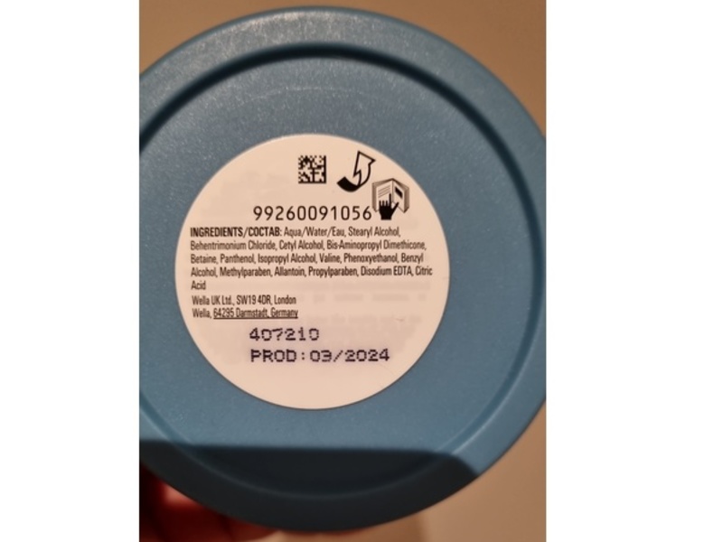 Wella Invigo Scalp Balance Sensitive Mask, Allantoin, 150 mL