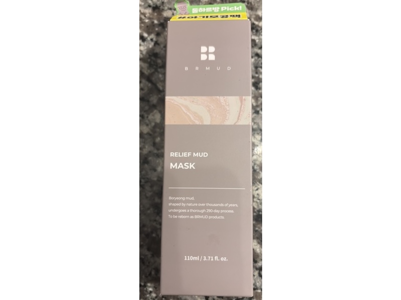 BRMUD Boryeong Relief Mud Mask, 3.71 fl oz/110 mL
