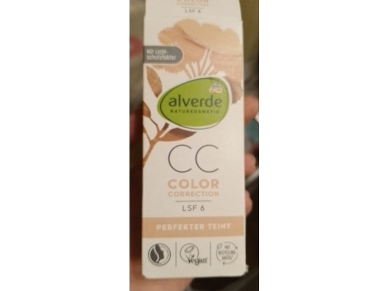 Dm Alverde CC Color Correction Teint, 1 fl oz/30 mL
