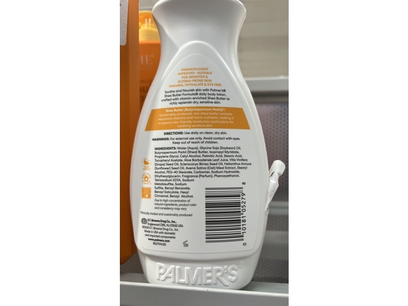 Palmer's Shea Butter Formula Raw Shea Nourish Body Lotion, 17 fl oz/500 mL