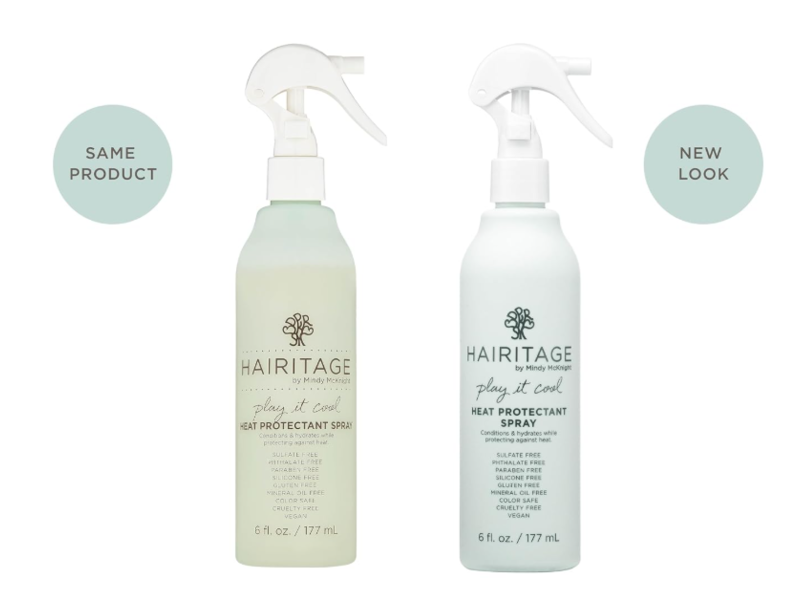 Hairitage By Mandy Mcknight Play It Cool Heat Protectant Spray, 6 fl oz/177mL
