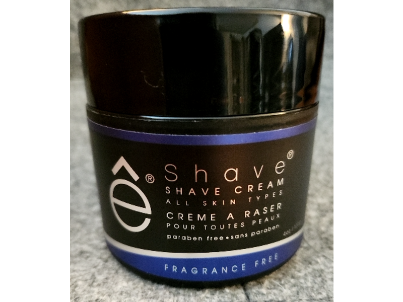 eShave Shave Cream, Fragrance Free, 4 oz/120 g