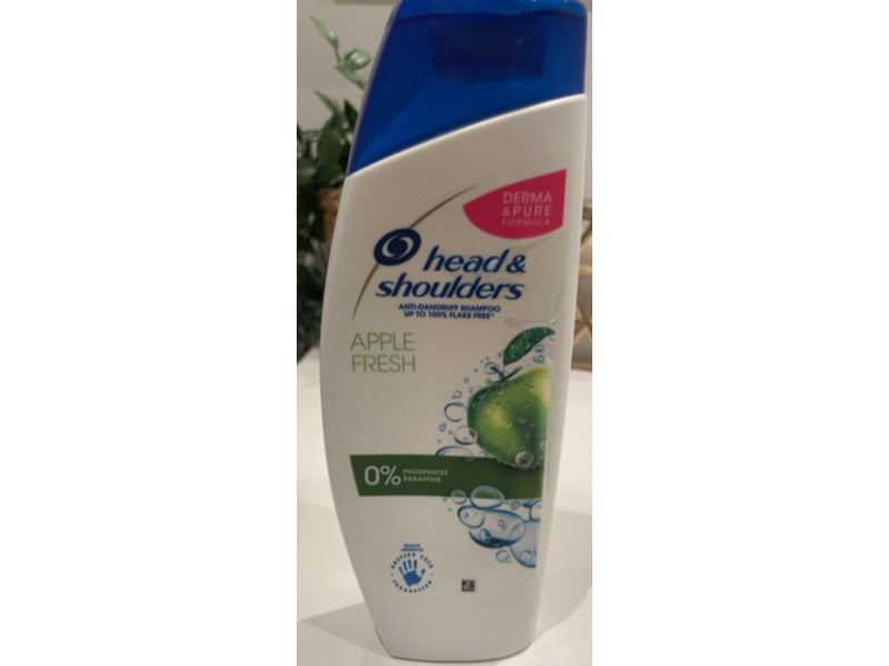 Head & Shoulders Shampoo, Apple Fresh, 280 mL