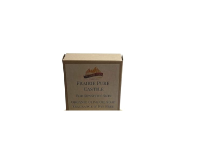 Prairie Fire Candles Organic Olive Oil Soap, 4.25 oz/121 g