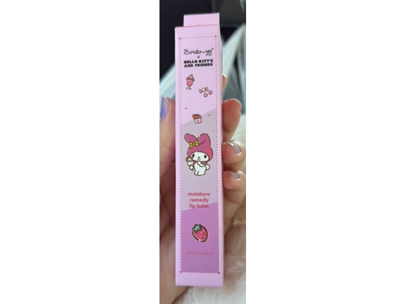 The Creme Shop X Hello Kitty And Friends Moisture Remedy Lip Balm, Strawberry, 0.54 fl oz/16 mL